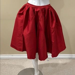 Chiciwish red skirt